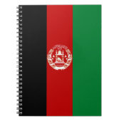 Afghanistan-Flagge Notizblock (Vorderseite)