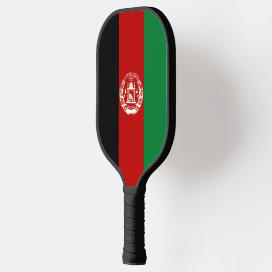 Afghanistan-Flagge Pickleball Schläger (Links)