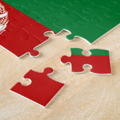 Afghanistan-Flagge Puzzle (Seite)