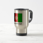 Afghanistan-Flagge Reisebecher (VorderseiteRechts)