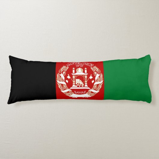 Afghanistan-Flagge Seitenschläferkissen (Vorderseite)