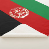 Afghanistan-Flagge Sherpadecke (3/4)