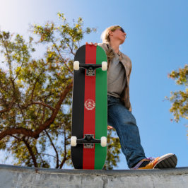 Afghanistan-Flagge Skateboard