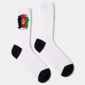 Afghanistan-Flagge Socken (Rechts)