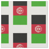 Afghanistan-Flagge Stoff (Nahaufnahme)