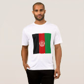 Afghanistan-Flagge T-Shirt (Vorne ganz)