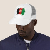 Afghanistan-Flagge Truckerkappe (Beispiel)