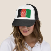 Afghanistan-Flagge Truckerkappe (Beispiel)