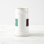 Afghanistan-Flaggen-Tasse Bierglas (Mittel)