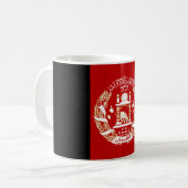 Afghanistan Flaggenartikel Kaffeetasse (Vorderseite Links)
