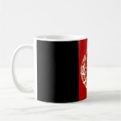 Afghanistan Flaggenartikel Kaffeetasse (Links)