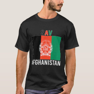 Afghanistan - Flaggenfreies Afghanistan Rette Kabu T-Shirt