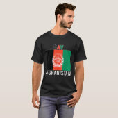 Afghanistan - Flaggenfreies Afghanistan Rette Kabu T-Shirt (Vorne ganz)