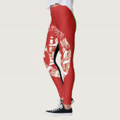 Afghanistan-Flaggensymbol Leggings (Links)