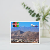 Afghanistan - Flughafen Kabul - Postkarte (Stehend Vorderseite)