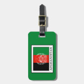 Afghanistan Gepäckanhänger (Vorderseite vertikal)