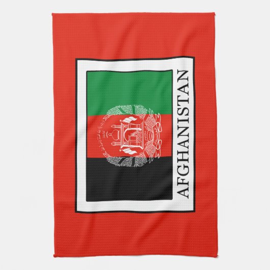 Afghanistan Geschirrtuch (Vertikal)