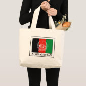 Afghanistan Jumbo Stoffbeutel (Vorderseite (Produkt))