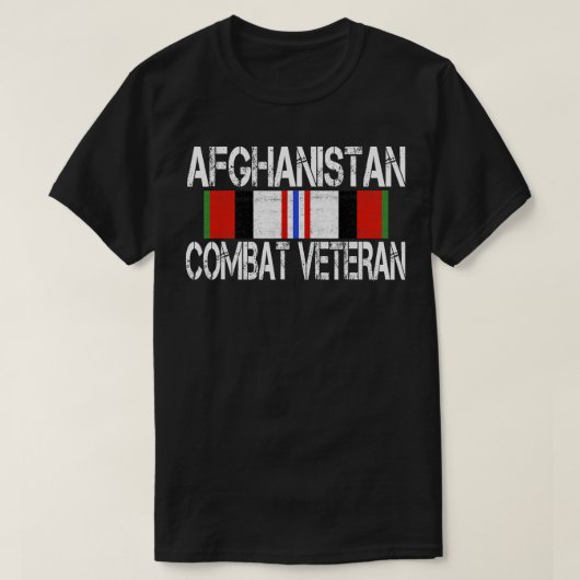 Afghanistan-Kampf Veteran-T - Shirt (Design vorne)