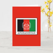 Afghanistan Karte (Gelbe Blume)