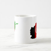 AFGHANISTAN-KARTE KAFFEETASSE (Mittel)