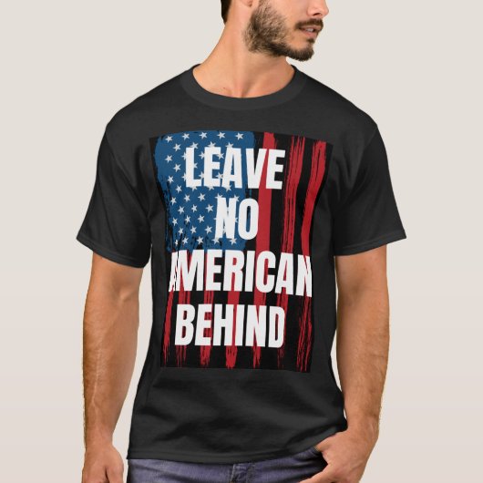 Afghanistan, kein amerikanischer Hinter-T - Shirt (Vorderseite)