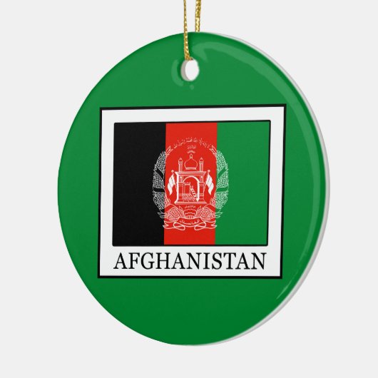 Afghanistan Keramik Ornament (Links)