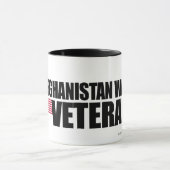 Afghanistan-Kriegsveteran Tasse (Zentrum)
