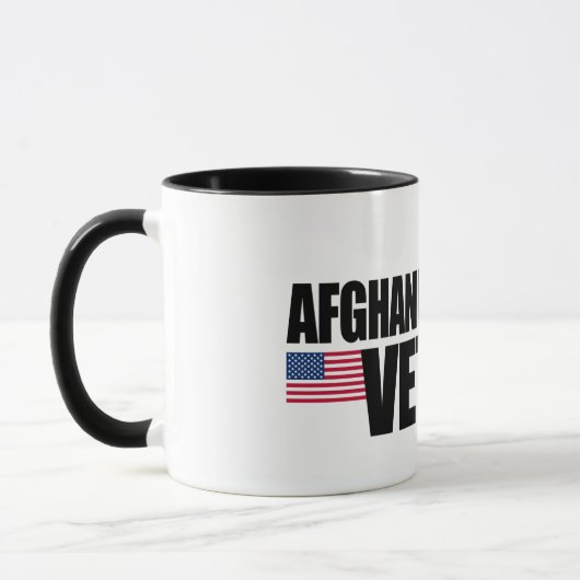 Afghanistan-Kriegsveteran Tasse (Links)
