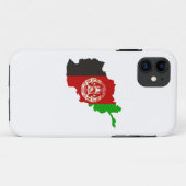 Afghanistan-Landesflaggekartenform-Symbol silhouet Case-Mate iPhone Hülle (Rückseite (Horizontal))