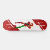 Afghanistan Manga Animemädchen gekleidet in der Skateboard (Horizontal)