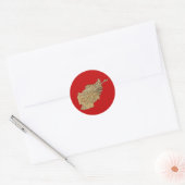 Afghanistan Map Sticker (Umschlag)