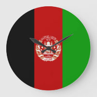 Afghanistan-Mauer-Uhr