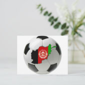 Afghanistan-Nationalmannschaft Postkarte (Stehend Vorderseite)