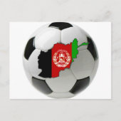 Afghanistan-Nationalmannschaft Postkarte (Vorderseite)