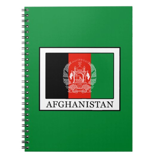 Afghanistan Notizblock (Vorderseite)