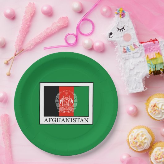 Afghanistan Pappteller (Party)