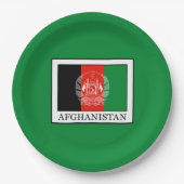 Afghanistan Pappteller (Vorderseite)