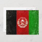 Afghanistan Postkarte (Vorne/Hinten)
