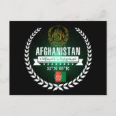 Afghanistan Postkarte (Vorderseite)