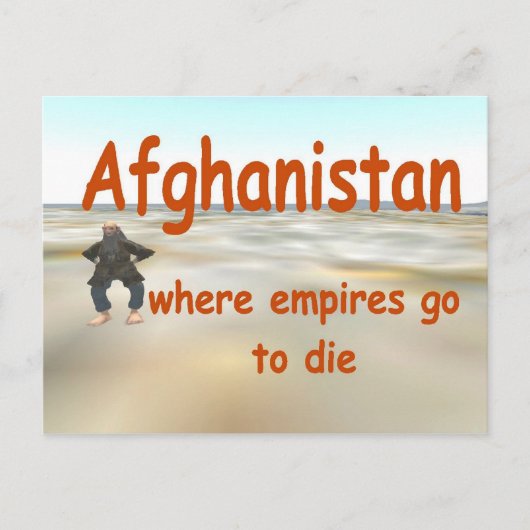 afghanistan postkarte (Vorderseite)