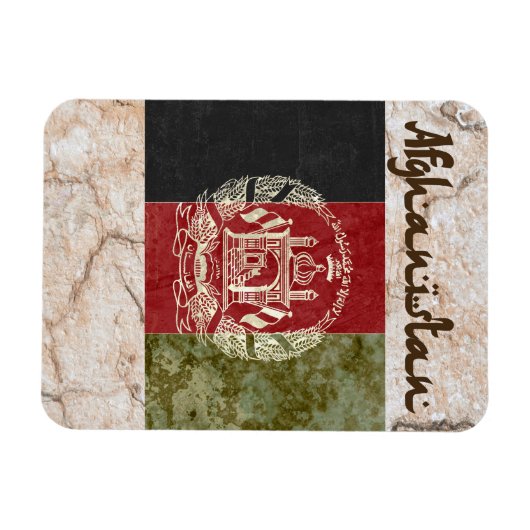 Afghanistan Souvenir Magnet (Horizontal)
