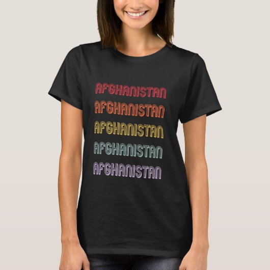 Afghanistan T-Shirt (Vorderseite)