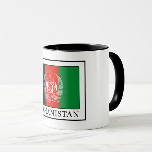 Afghanistan Tasse (VorderseiteRechts)