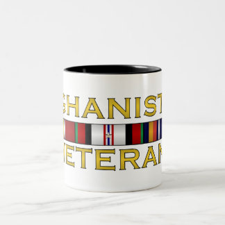 Afghanistan-Tierarzt-Tasse Zweifarbige Tasse