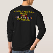 Afghanistan- u. Irak-Tierarzt-Shirt T-Shirt (Rückseite)