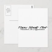 Afghanistan-Urlaub Postkarte (Vorne/Hinten)