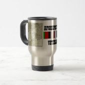 AFGHANISTAN VETERAN REISEBECHER (Vorderseite Links)