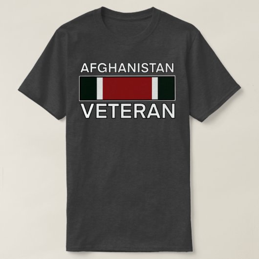 Afghanistan Veteran T-Shirt (Design vorne)