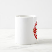 Afghanistan-Wappen Kaffeetasse (Mittel)